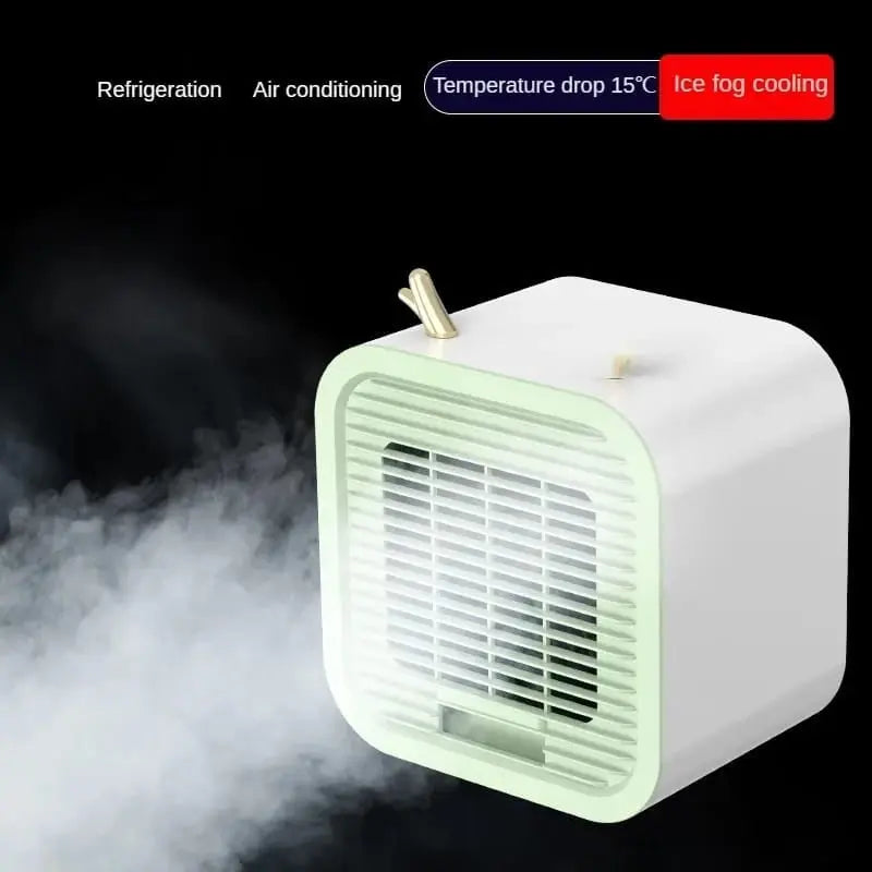 Portable USB Air Cooler Fan | 3-Speed Rechargeable Desktop AC for Home, Office & Car (Random Color) Gadget Xpres