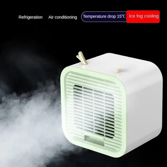 Portable USB Air Cooler Fan | 3-Speed Rechargeable Desktop AC for Home, Office & Car (Random Color) Gadget Xpres