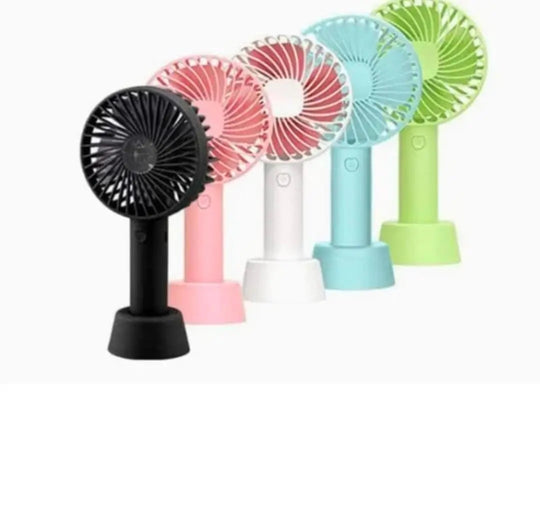 Portable USB Rechargeable Mini Fan | Handheld 3-Speed Strong Wind Cooling Fan for Pakistan Gadget Xpres