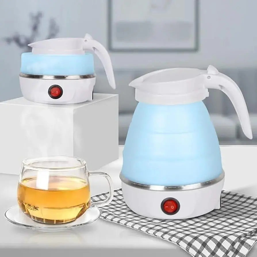 Portable & Foldable Electric Kettle – Travel-Friendly, Fast Boiling, Lightweight (Random Color) – Best for Home, Office & Travel Gadget Xpres