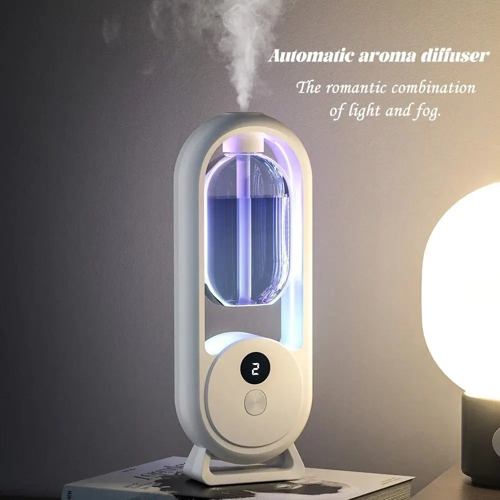 Rechargeable 5-Mode Aromatic Diffuser - 50ml Essential Oil Air Freshener for Home, Car, Bedroom Gadget Xpres