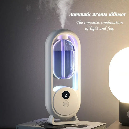 Rechargeable 5-Mode Aromatic Diffuser - 50ml Essential Oil Air Freshener for Home, Car, Bedroom Gadget Xpres