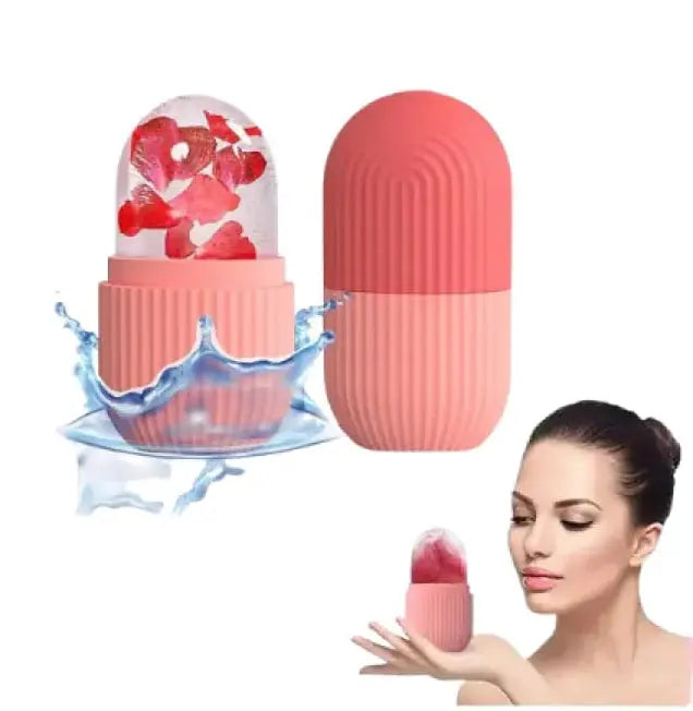 Reusable Facial Ice Roller for Face – Glow, Tighten Pores, Reduce Puffiness – Cooling Skin Care Tool (Random Color) – Gadget Xpres Pakistan Gadget Xpres
