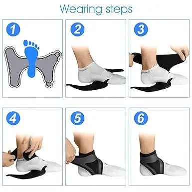 Right Foot Ankle Brace for Sprained Ankle – Adjustable Support Wrap for Men & Women – Breathable, Stabilizes Ligaments, Prevents Re-Injury – 1 Pcs Gadget Xpres