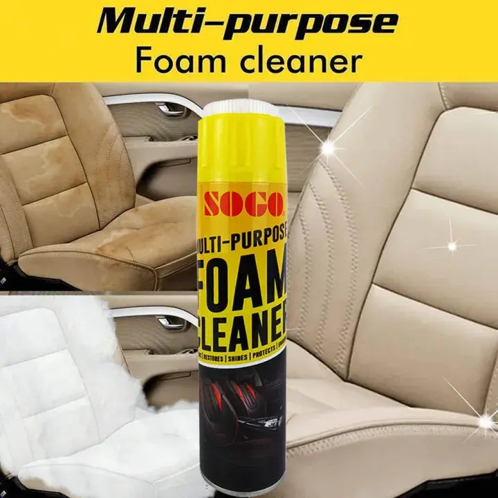 SOGO Multi-Purpose Foam Cleaner – Car, Home, Kitchen & Upholstery Cleaning Spray | Powerful Stain Remover | Imported Quality for Pakistani Homes Gadget Xpres
