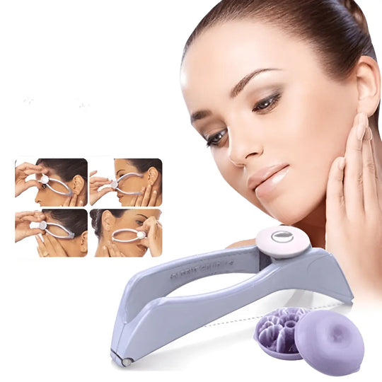 Sildne Face & Body Hair Threading System | Painless Hair Remover for Women & Girls | Reusable Facial Hair Trimmer Tool | Best for Eyebrows, Upper Lip, Chin Gadget Xpres