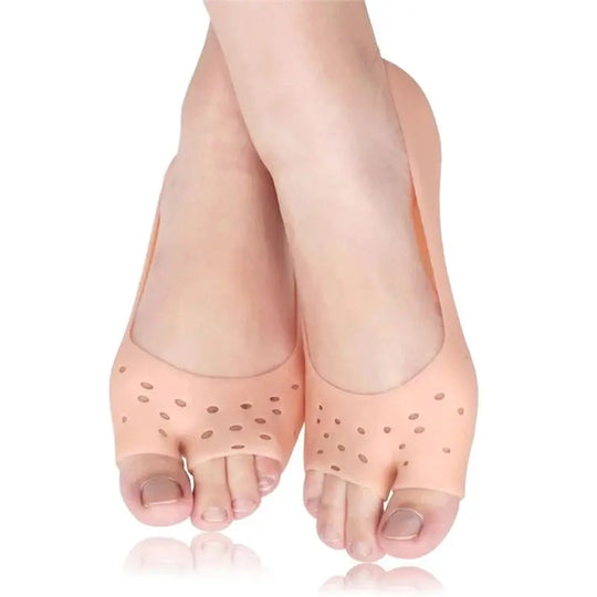 "Silicone Gel Moisturizing Socks for Cracked Feet – Non-Slip Breathable Foot Care Socks for Soft Heels (Pair)" Gadget Xpres