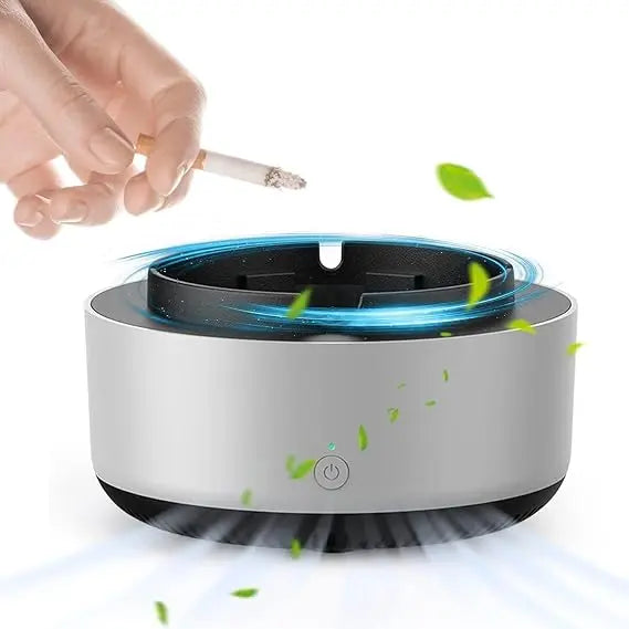Smokeless Ashtray with Air Purifier – Multipurpose, Anti-Smoke, Odor Remover, Rechargeable | Best for Home, Office & Car | Random Colors – Gadget Xpres Pakistan Gadget Xpres