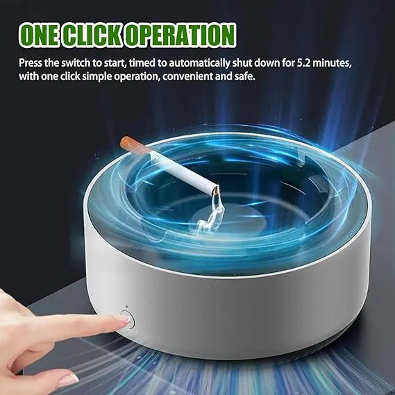 Smokeless Ashtray with Air Purifier – Multipurpose, Anti-Smoke, Odor Remover, Rechargeable | Best for Home, Office & Car | Random Colors – Gadget Xpres Pakistan Gadget Xpres