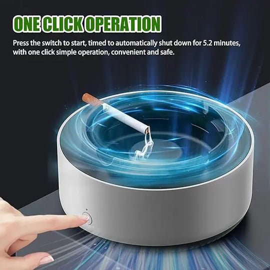 Smokeless Ashtray with Air Purifier – Multipurpose, Anti-Smoke, Odor Remover, Rechargeable | Best for Home, Office & Car | Random Colors – Gadget Xpres Pakistan Gadget Xpres