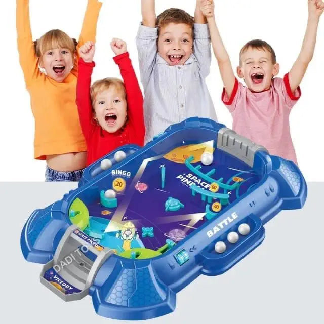 Space Marbles Pinball Table Top Board Game – Portable Fun for Kids & Adults – Best Gift for Family Game Nights – Durable & Exciting Gadget Xpres