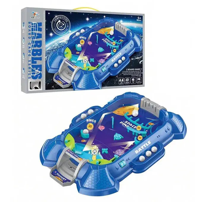 Space Marbles Pinball Table Top Board Game – Portable Fun for Kids & Adults – Best Gift for Family Game Nights – Durable & Exciting Gadget Xpres