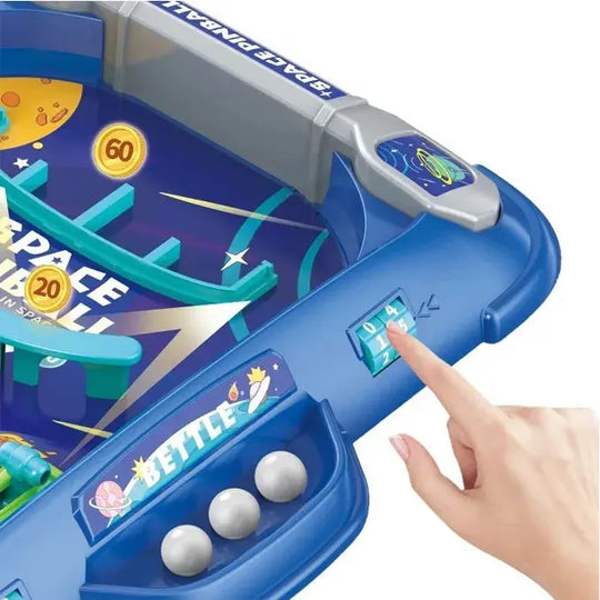 Space Marbles Pinball Table Top Board Game – Portable Fun for Kids & Adults – Best Gift for Family Game Nights – Durable & Exciting Gadget Xpres