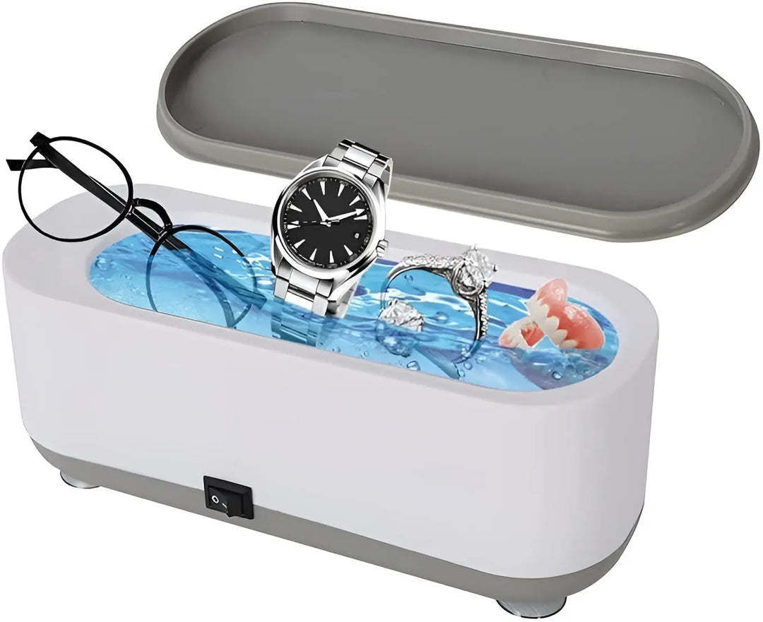 Ultrasonic Cleaner Machine for Jewelry, Watch, Glasses – Fast & Safe Cleaning (Random Color) – Gadget Xpres Gadget Xpres