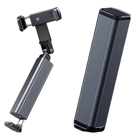 Universal Phone Holder Travel Essentials Flexible 360 Degree Rotation Hands-Free Airplane Phone Mount for iPhone Xiaomi - Random Color Gadget Xpres