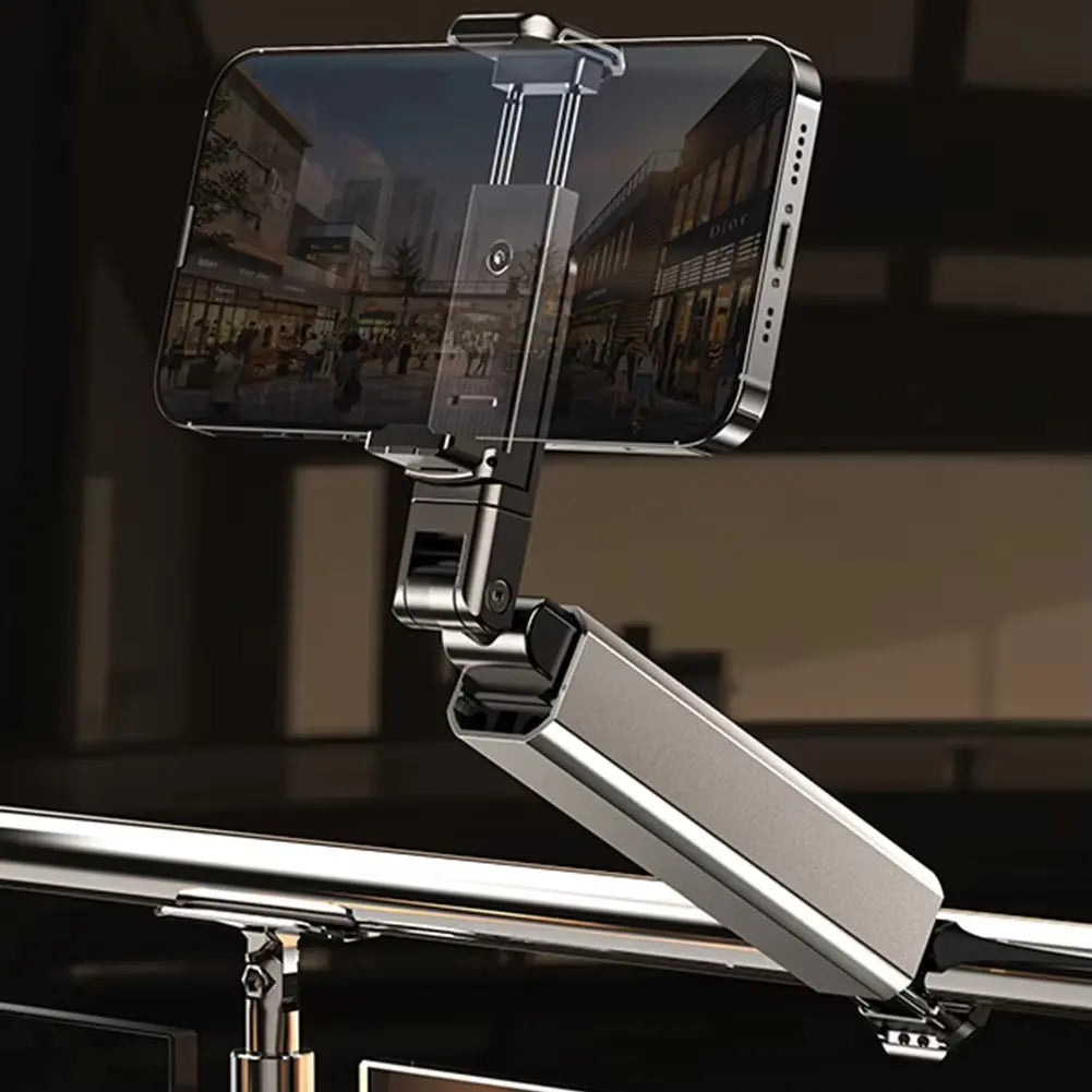 Universal Phone Holder Travel Essentials Flexible 360 Degree Rotation Hands-Free Airplane Phone Mount for iPhone Xiaomi - Random Color Gadget Xpres