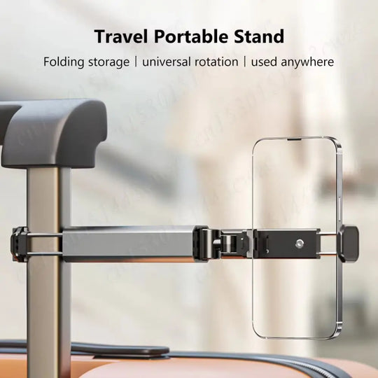 Universal Phone Holder Travel Essentials Flexible 360 Degree Rotation Hands-Free Airplane Phone Mount for iPhone Xiaomi - Random Color Gadget Xpres