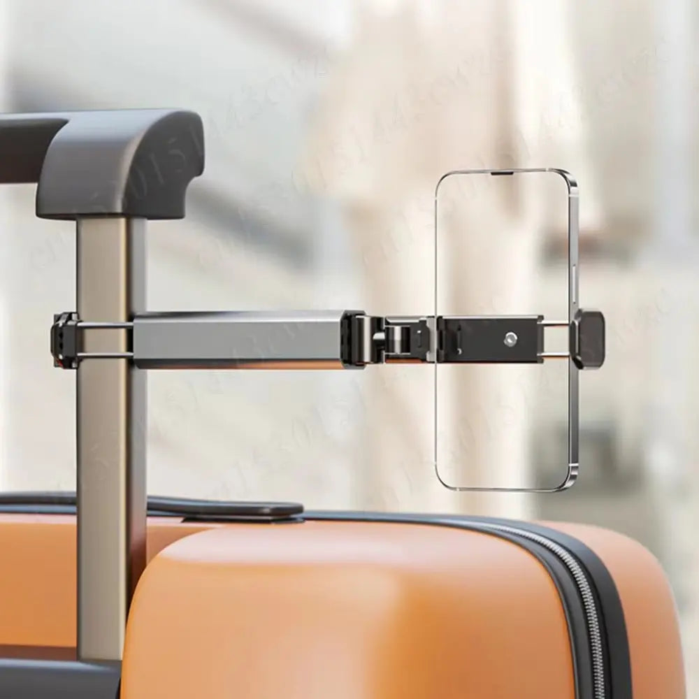 Universal Phone Holder Travel Essentials Flexible 360 Degree Rotation Hands-Free Airplane Phone Mount for iPhone Xiaomi - Random Color Gadget Xpres