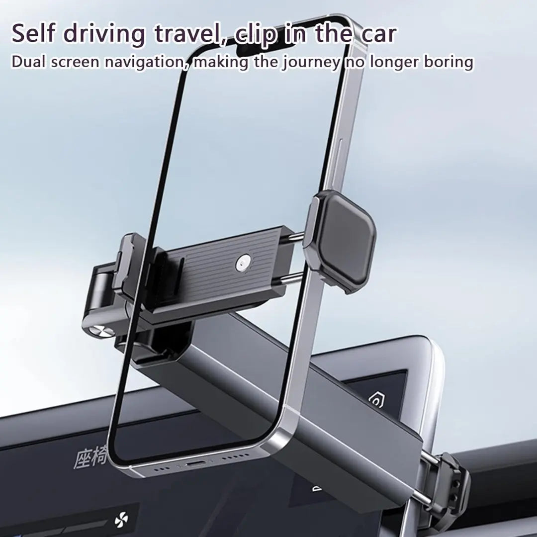 Universal Phone Holder Travel Essentials Flexible 360 Degree Rotation Hands-Free Airplane Phone Mount for iPhone Xiaomi - Random Color Gadget Xpres